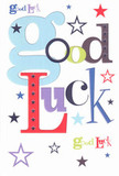 Enthusiasm leaps from this eye-catching good luck card, where playful, oversized letters spell optimism in a spectrum of hues-from gentle pastel blue to striking red, mossy green, and deeply regal purple. Every character has been selected much like the colours for a show-stopping bouquet on Marylebone Lane. Bursts of navy, lilac, and lemon-lime stars pepper the pristine backdrop, lending a sense of movement, excitement, and boundless possibility-the same feeling you sense among neighbours cheering on a friend's new endeavour. The card's smooth surface hints at a tactile pleasure, the crispness of premium cardstock matching the polish of Marylebone's famous florist displays. It's a card that belongs in moments of significance: the start of a dream job, the completion of a challenging course, or a big performance. The magic lies not just in the design, but in the sentiment-proof that a simple gesture, infused with community spirit, can impart lasting hope and genuine belief to someone taking their next steps in Marylebone.